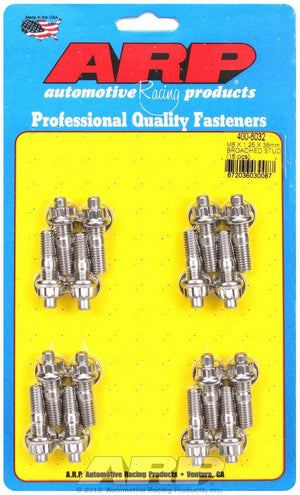ARP 400-8032 S/S Stud & Nut Kit (16) 8mm x 1.25in x 38mm