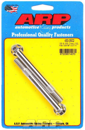 ARP 430-3502 S/S Starter Bolt Kit 6pt.