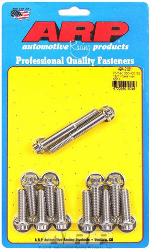 ARP 494-2101 fits Pontiac S/S Intake Bolt Kit 12pt.