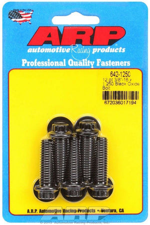 ARP 642-1250 Bolt Kit - 12pt. (5) 3/8-16 x 1.250