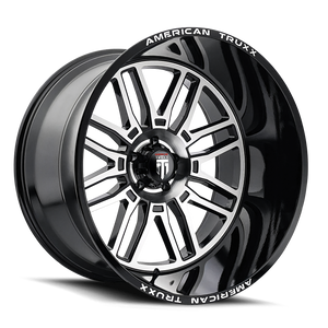 AMERICAN TRUXX AT1915-24483BM AMERICAN TRUXX RESTLESS AT1915 BLACK MACHINED