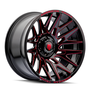 AMERICAN TRUXX AT1919-22281BTR AMERICAN TRUXX EVOLUTION AT1919 GLOSS BLACK