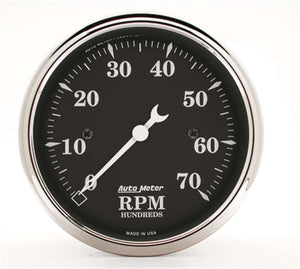 AUTOMETER 1798 3-1/8 O/T/B Tach - 7000 RPM