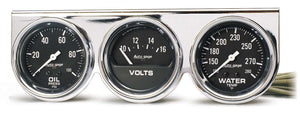 AUTOMETER 2399 2-5/8 Chrm Mech Gauge Pn