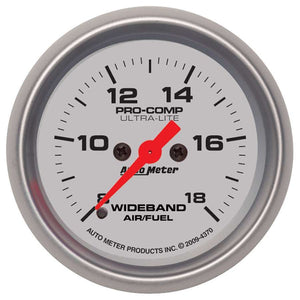AUTOMETER 4370 2-1/16 U/L Wideband Air /Fuel Gauge Analog