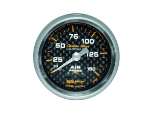 AUTOMETER 4720 2-1/16in C/F Air Press. Gauge 0-150psi