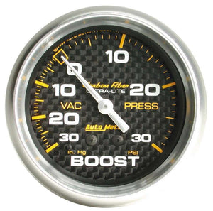 AUTOMETER 4803 C/F 2-5/8in Boost Gauge