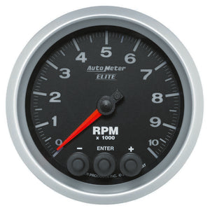 AUTOMETER 5697 3-3/8 E/S In-Dash Tach - 10K RPM