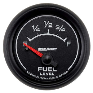 AUTOMETER 5913 2-1/16 ES Fuel Level Gauge - fits GM 0-90ohms