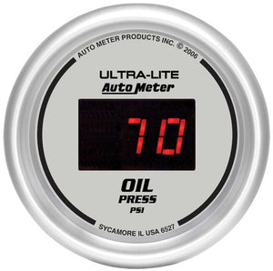 AUTOMETER 6527 2-1/16in DG/S Oil Press. Gauge