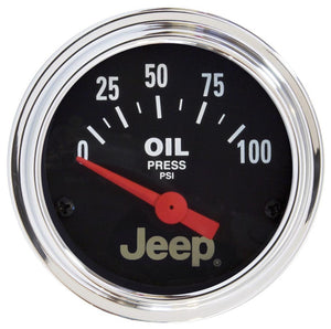 AUTOMETER 880240 2-1/16 Oil Pressure Gauge - fits Jeep Series