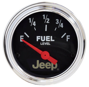 AUTOMETER 880243 2-1/16 Fuel Level Gauge 0-90ohms - fits Jeep Series