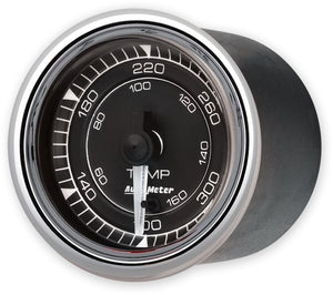AUTOMETER 9748 2/16 Chrono Chrome Gauge Temp 300 Degree