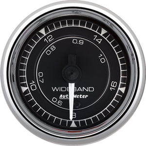 AUTOMETER 9770 2/16 Chrono Chrome Gauge Air/Fuel Ratio Wideband