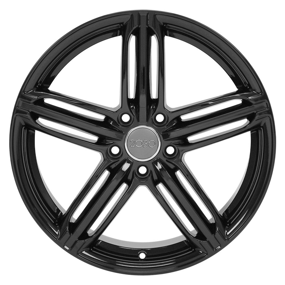 OE Wheels AU12-18080-5112-45B 18" Replica AU12 fits Audi RS6 18x8 Black ET45