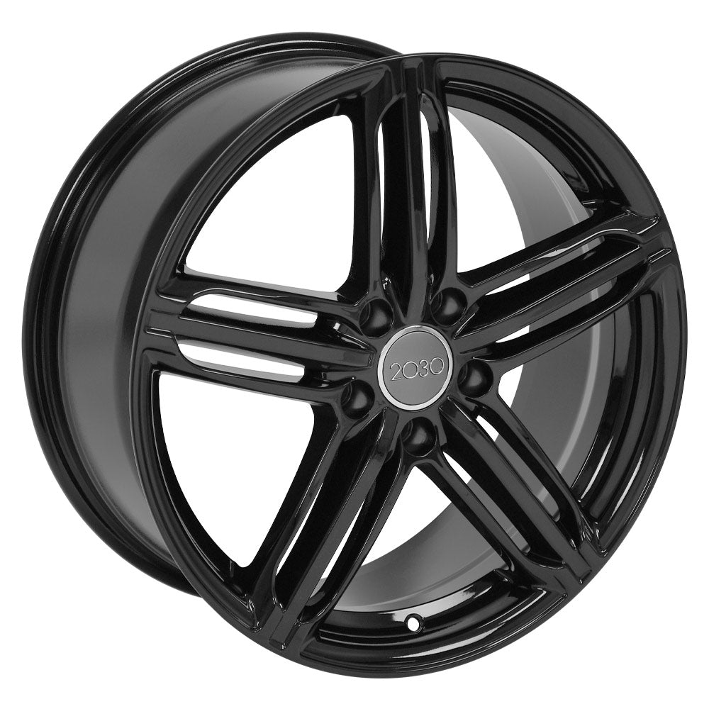 OE Wheels AU12-18080-5112-45B 18" Replica AU12 fits Audi RS6 18x8 Black ET45