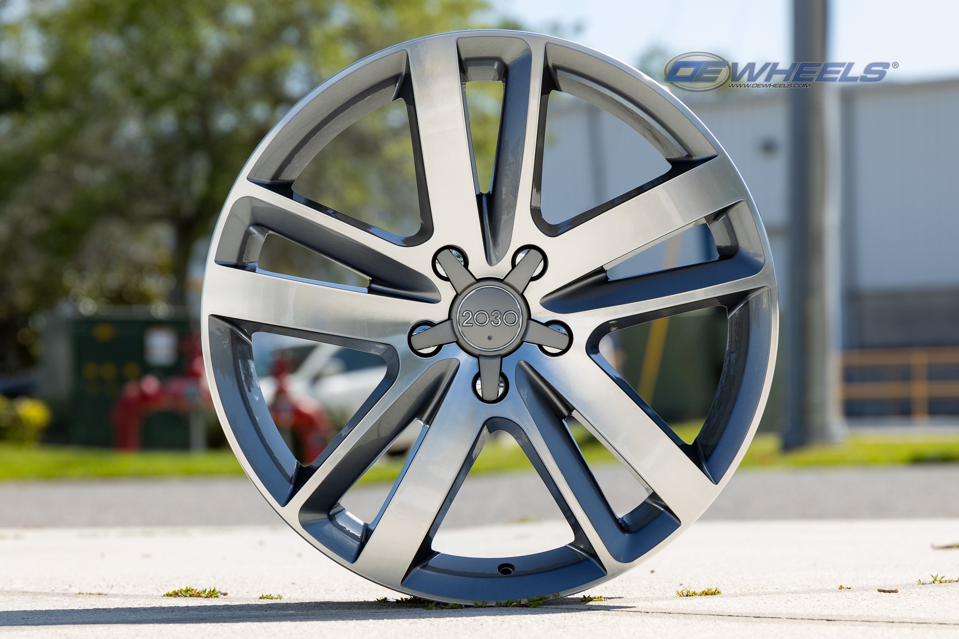 OE Wheels AU20-20090-5130-60MG 20" Replica AU20 fits Audi Q7 20x9 Machined