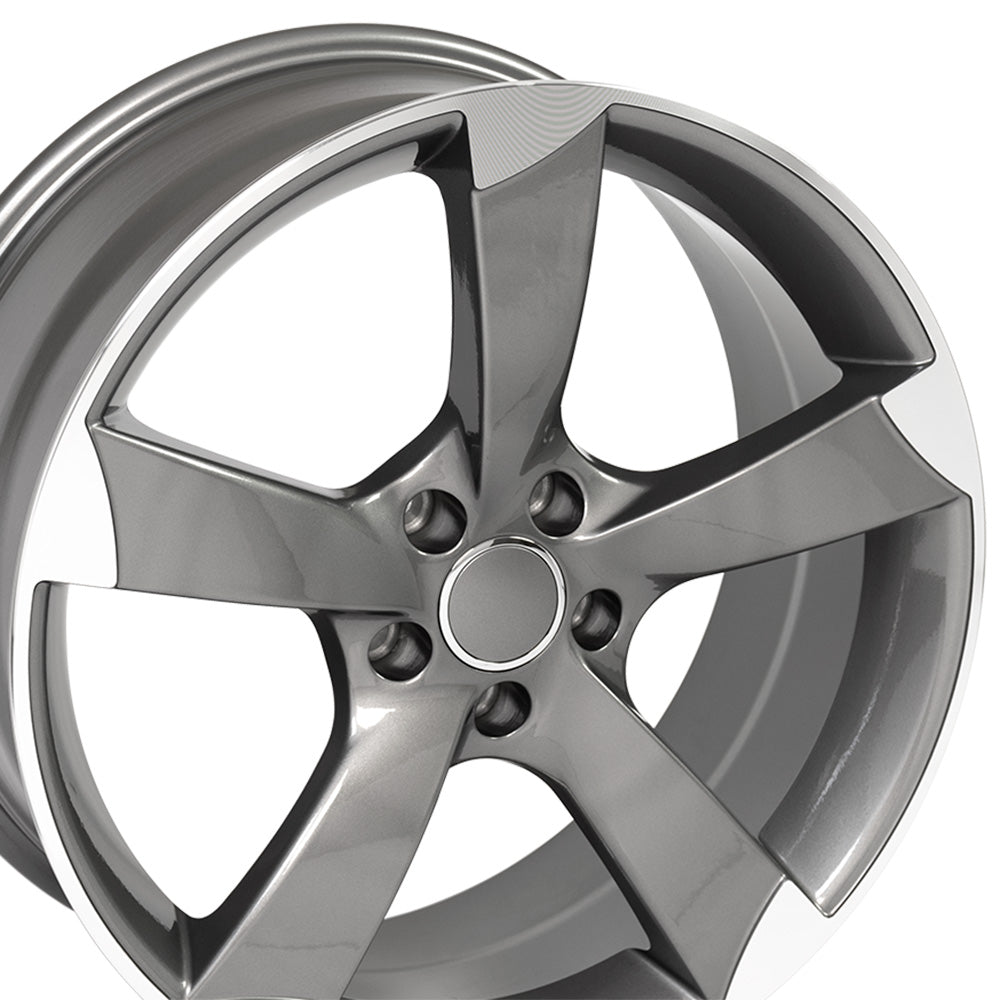 OE Wheels AU29-19085-5112-35MG 19" Replica fits Audi A Series 19x8.5 Machined