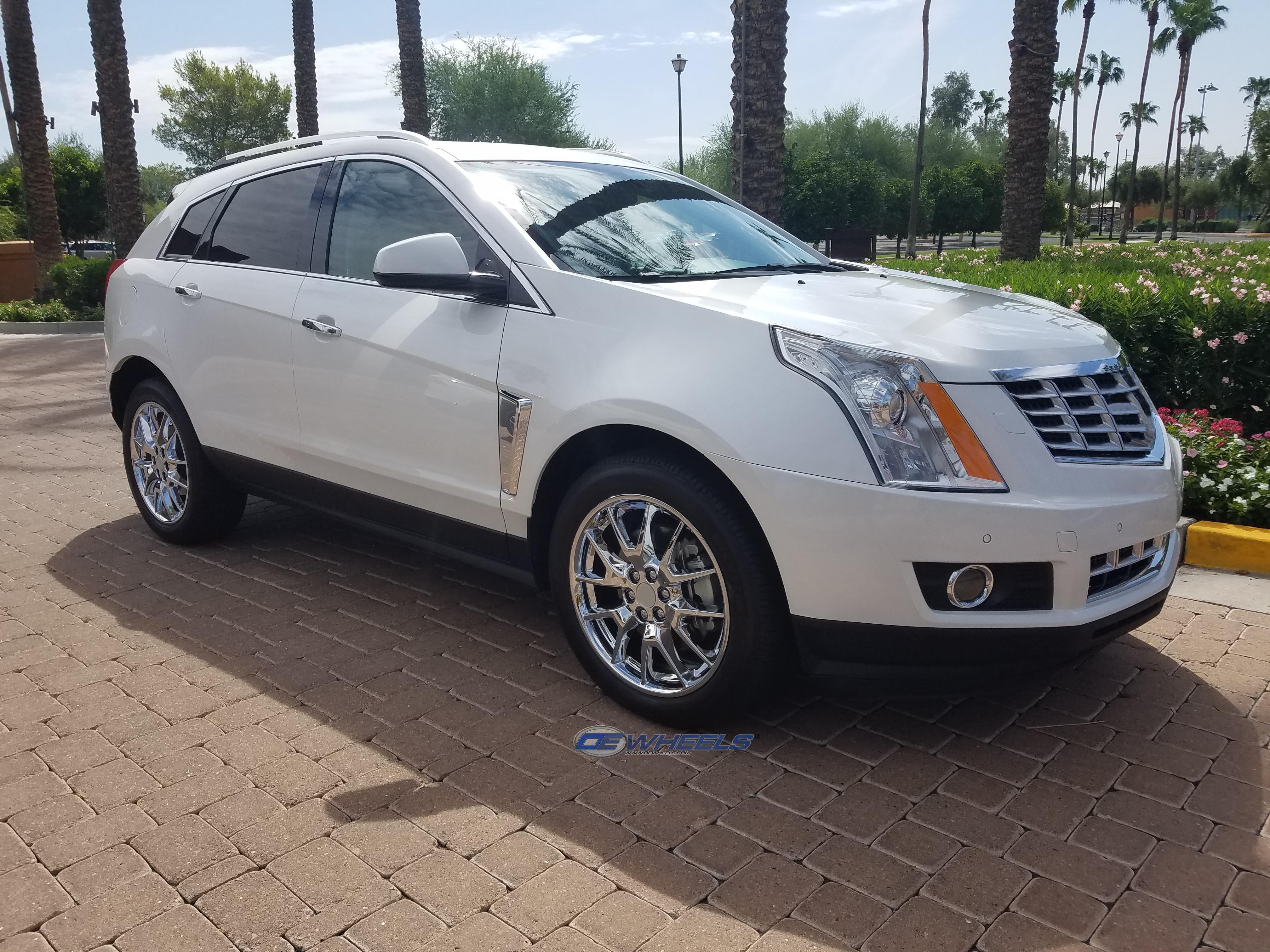 OE Wheels CA12-20080-6120-53C 20" Replica CA12 fits Cadillac SRX 20x8 Chrome