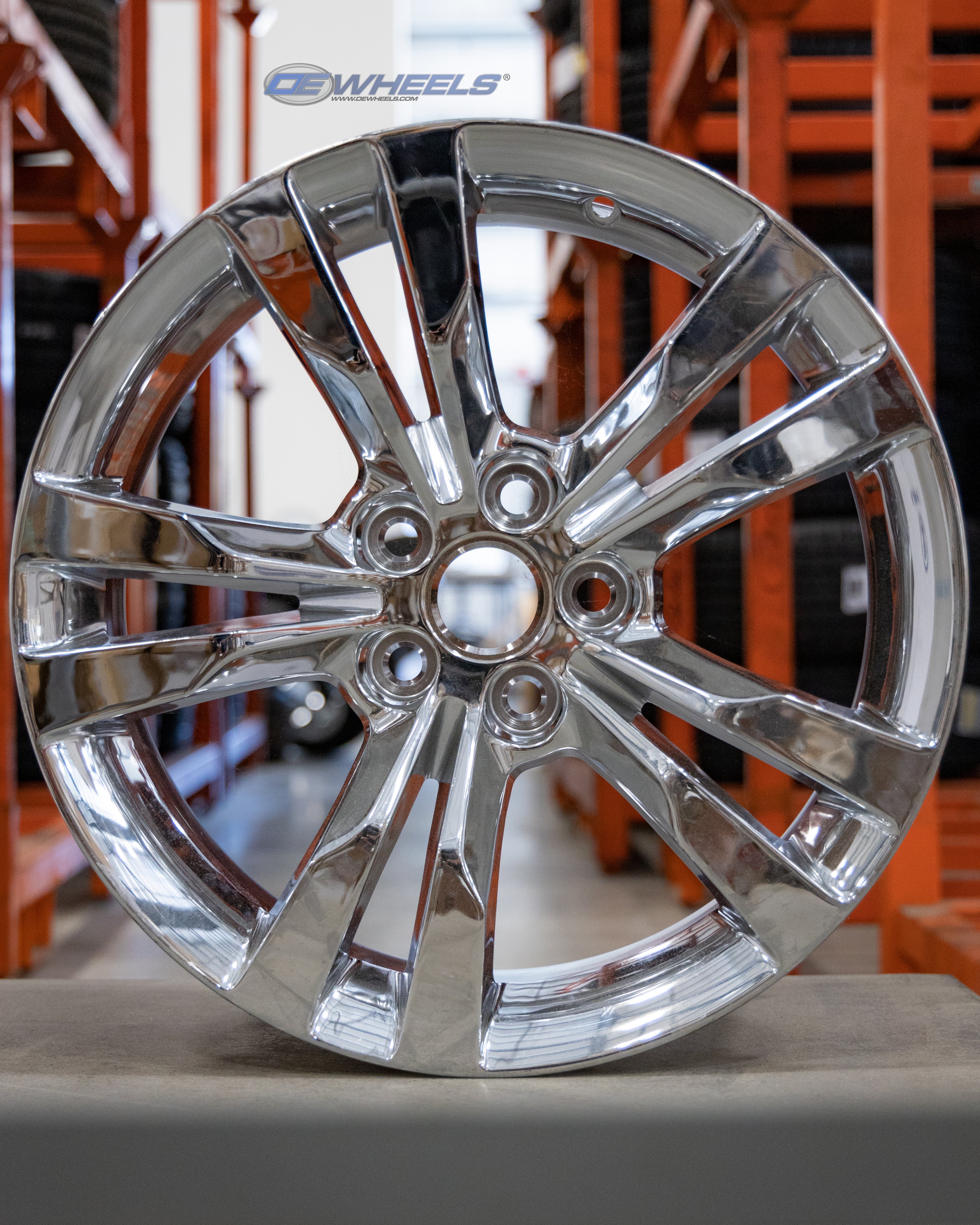 OE Wheels CA15C-18085-5120-32C 18" Replica CA15C fits Cadillac CTS 18x8.5 Chrome