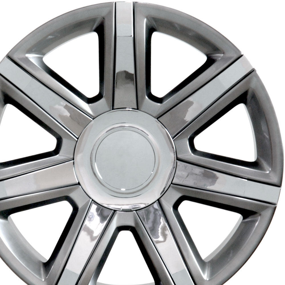 OE Wheels CA87-22090-6550-31HS-ic 22" Replica fits Cadillac Escalade 22x9 Hyper