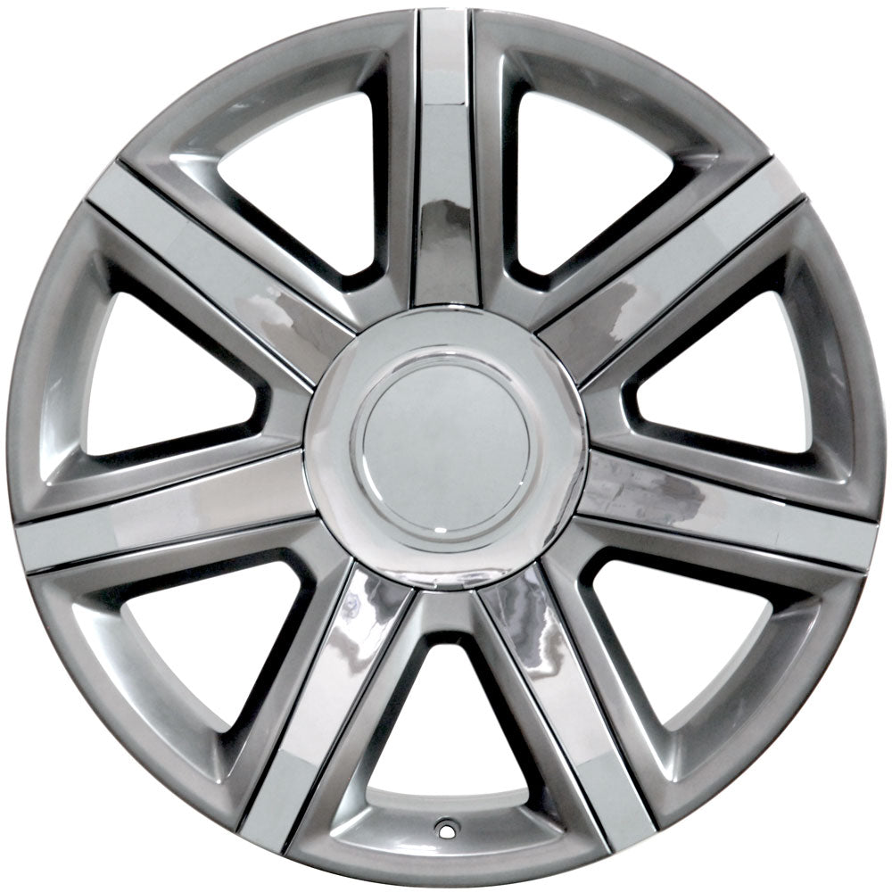 OE Wheels CA87-22090-6550-31HS-ic 22" Replica fits Cadillac Escalade 22x9 Hyper