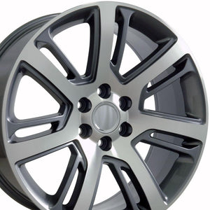 OE Wheels CA88-22090-6550-31MG 22" Replica fits Cadillac Escalade 22x9 Machined