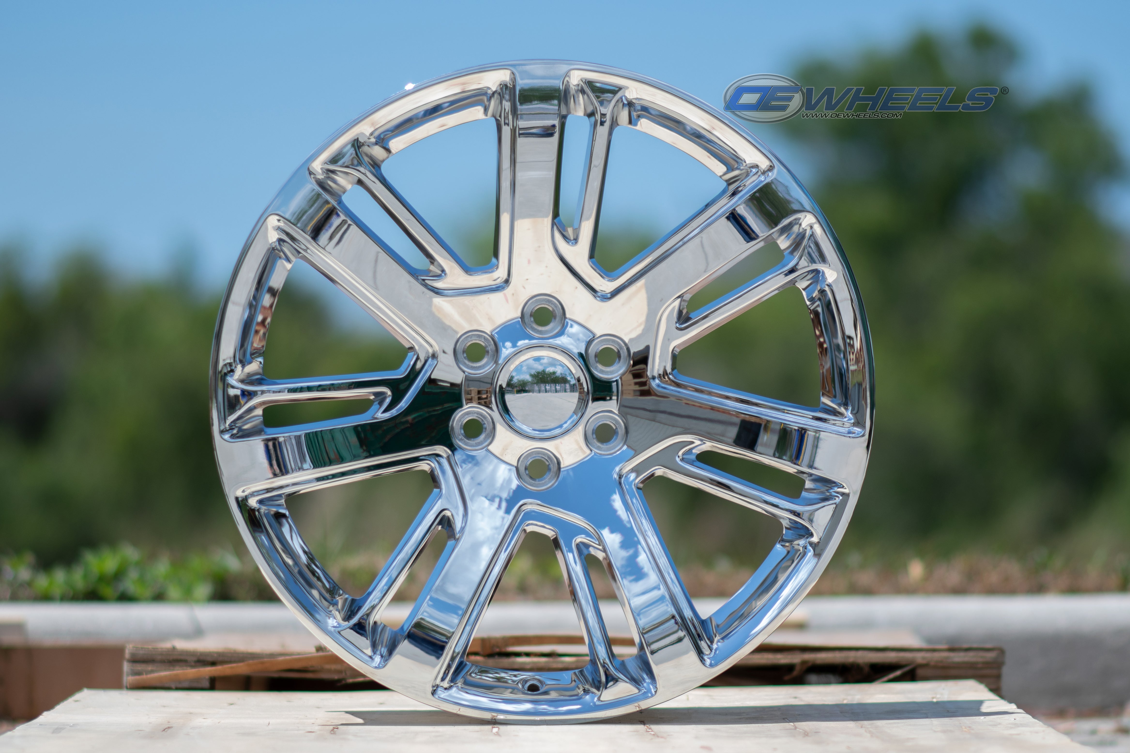 OE Wheels CA88-24100-6550-31C 24" Replica Fits Cadillac Escalade Rim