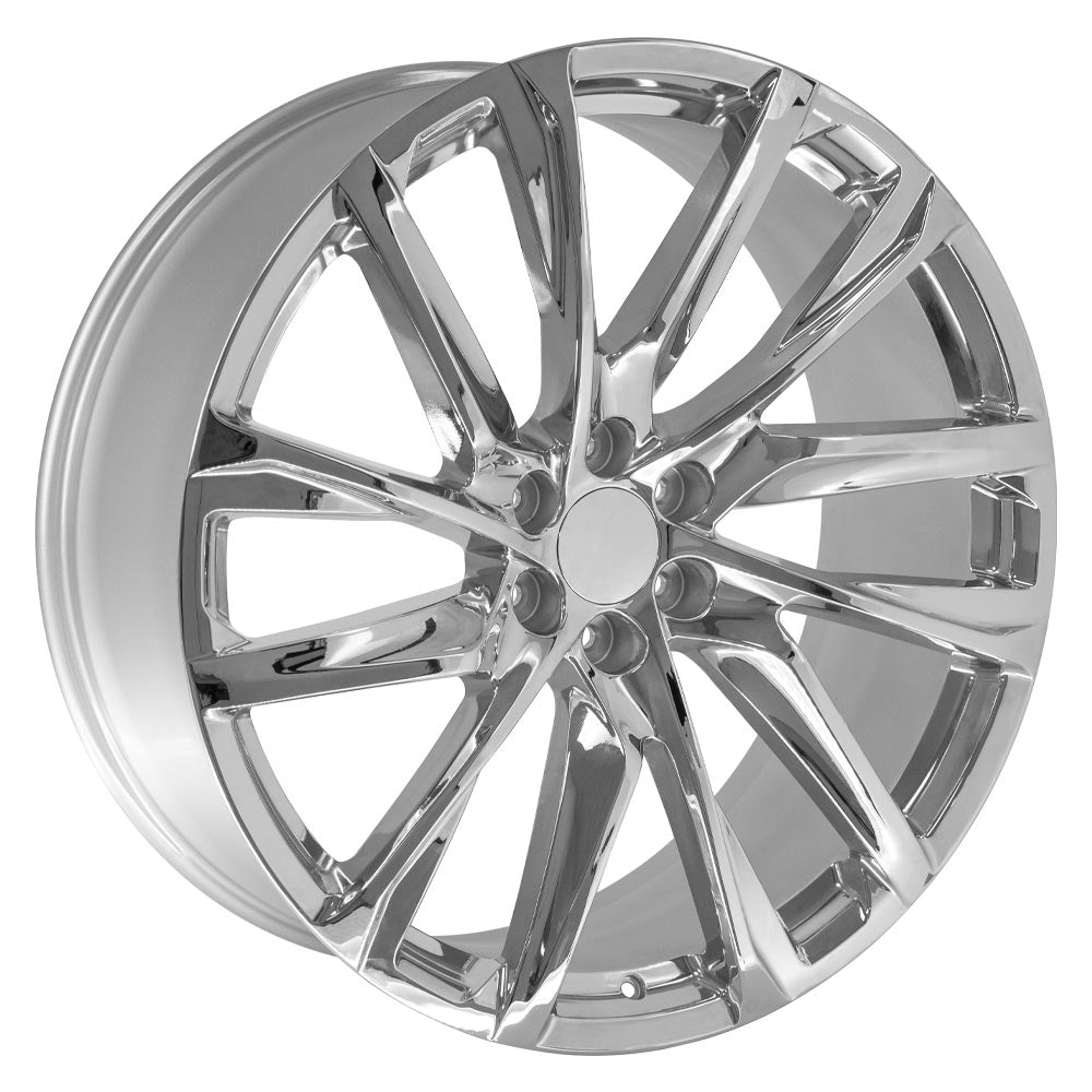 OE Wheels CA90-26100-6550-28C 26" Replica fits Cadillac Escalade - Chrome 26x10
