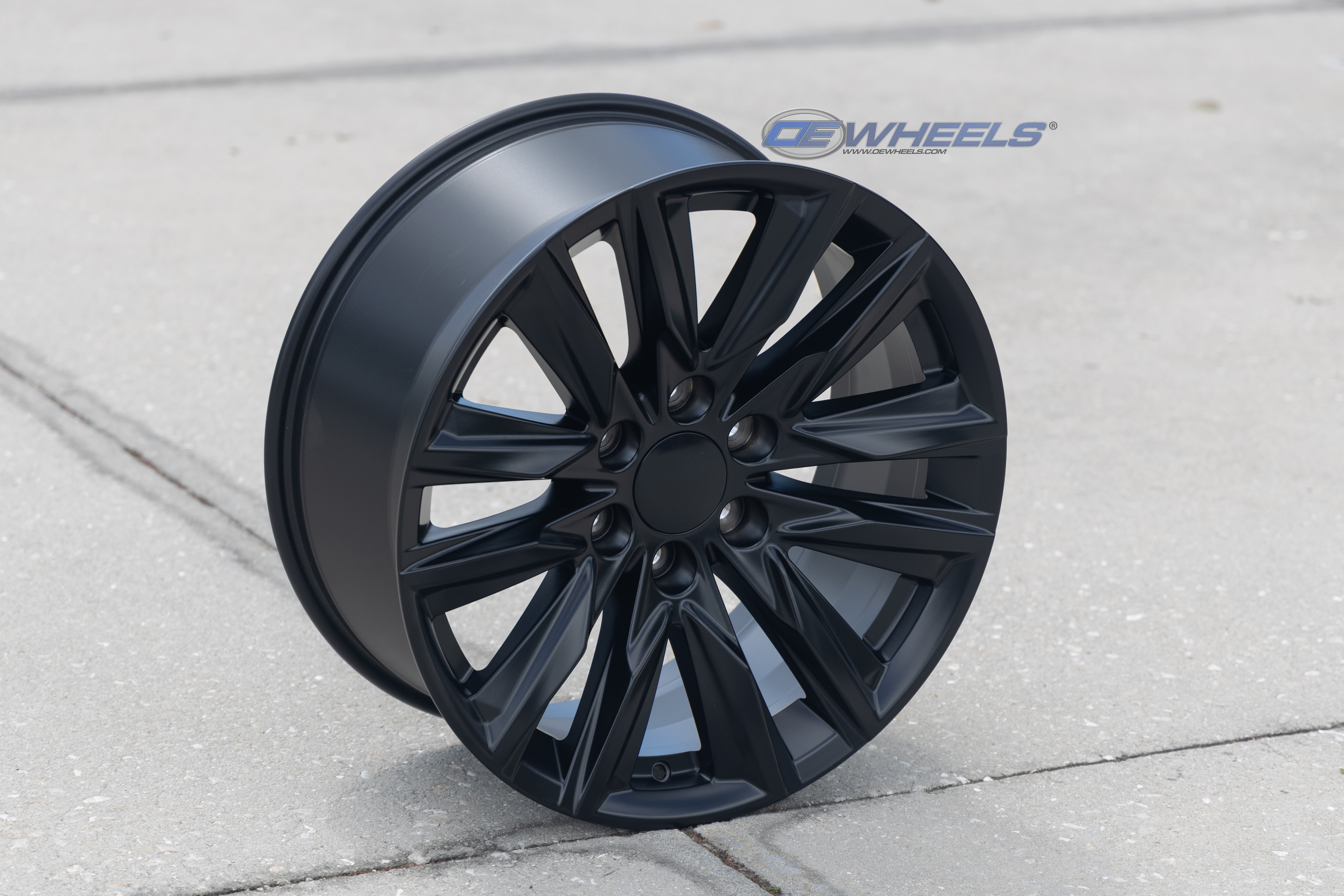OE Wheels CA91-20090-6550-28B1 20" Replica fits Cadillac Escalade - Satin Black