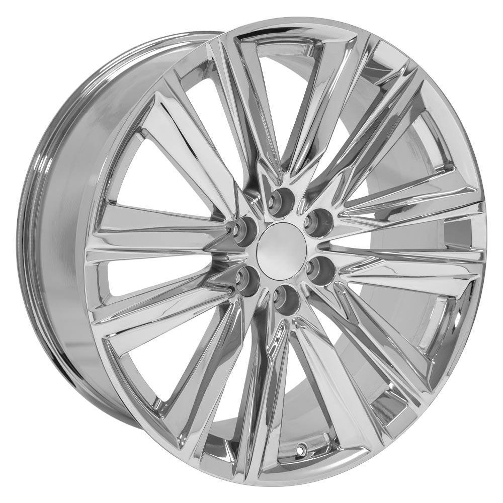 OE Wheels CA91-24100-6550-28C 24" Replica fits Cadillac Escalade 24x10 Chrome