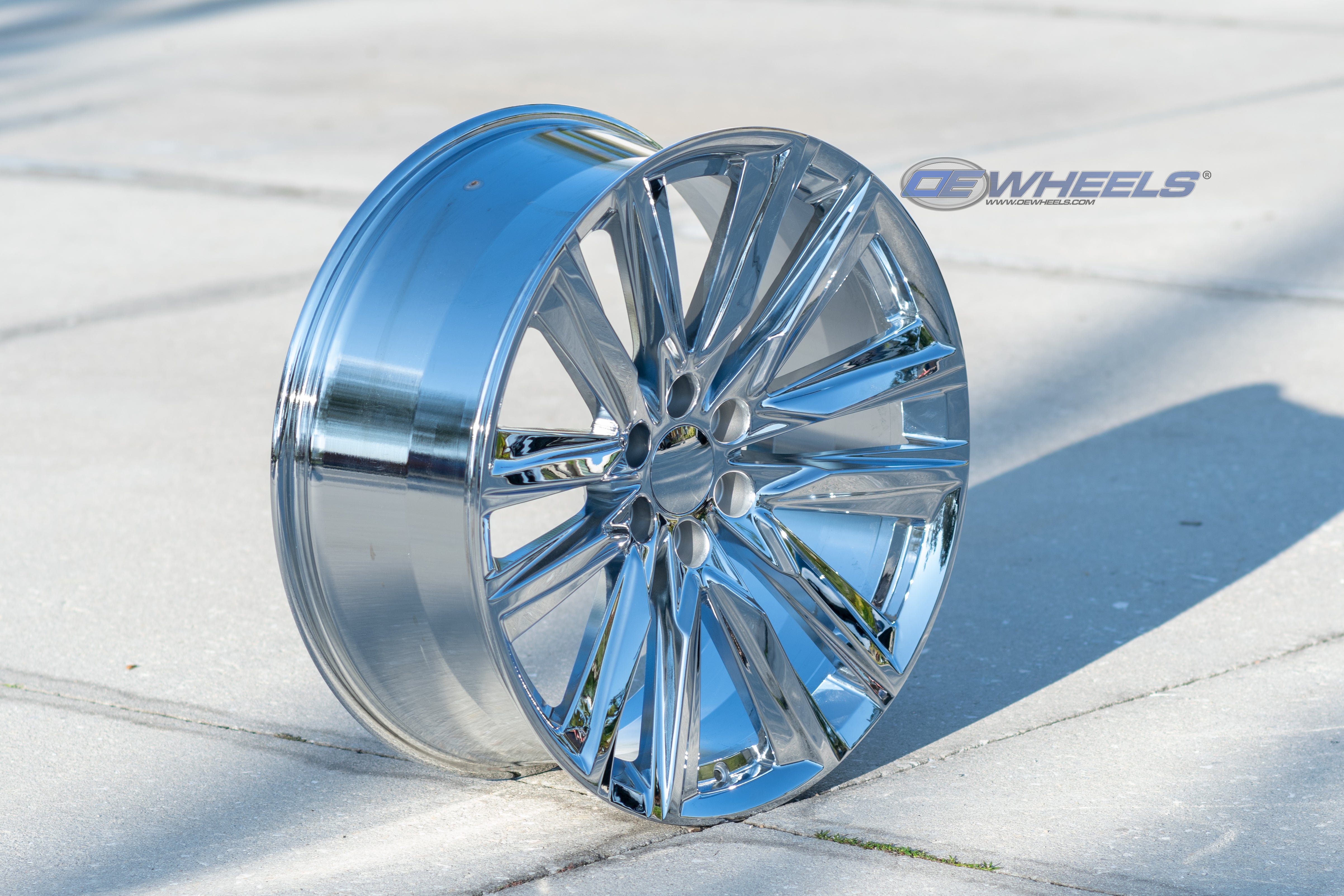 OE Wheels CA91-24100-6550-28C 24" Replica fits Cadillac Escalade 24x10 Chrome