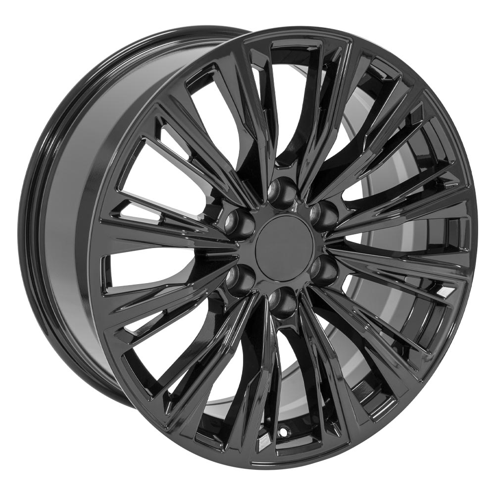 OE Wheels CA93-20090-6550-28B 20" Replica fits Cadillac Escalade - Gloss Black