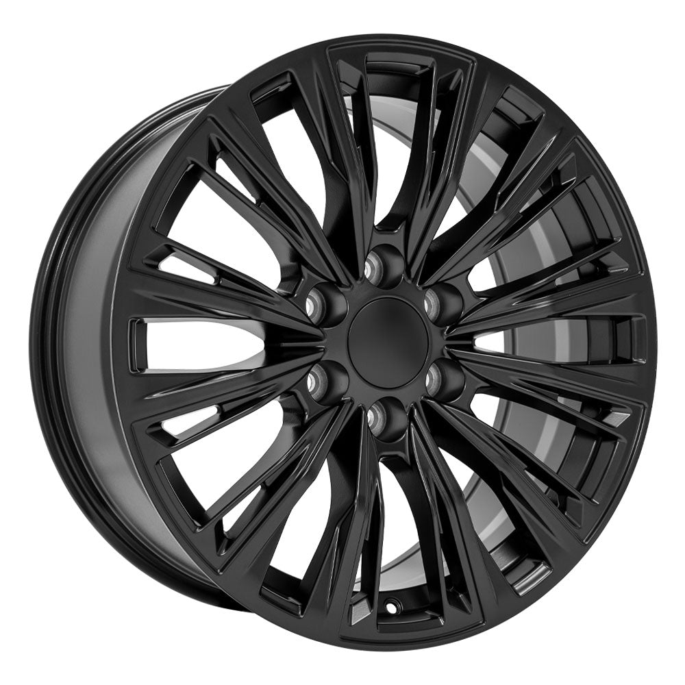 OE Wheels CA93-20090-6550-28B1 20" Replica fits Cadillac Escalade - Satin Black