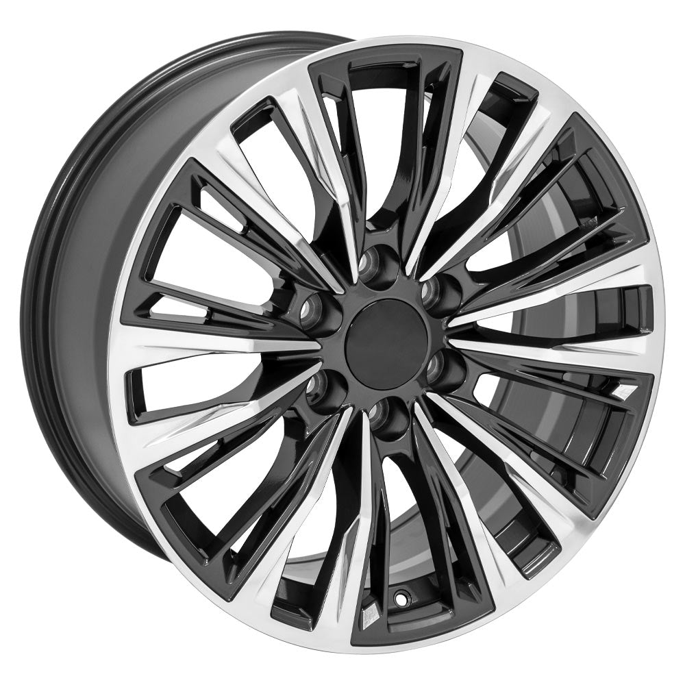 OE Wheels CA93-20090-6550-28PG 20" Replica fits Cadillac Escalade Gunmetal