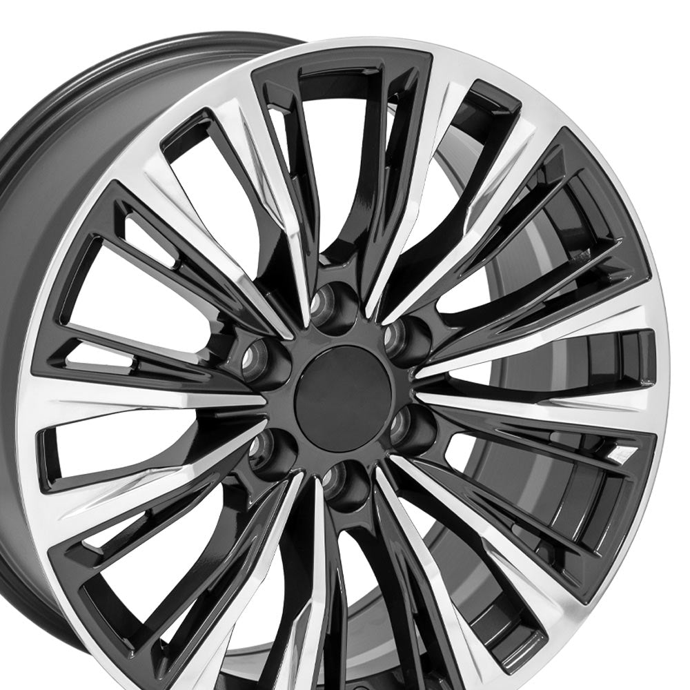 OE Wheels CA93-20090-6550-28PG 20" Replica fits Cadillac Escalade Gunmetal