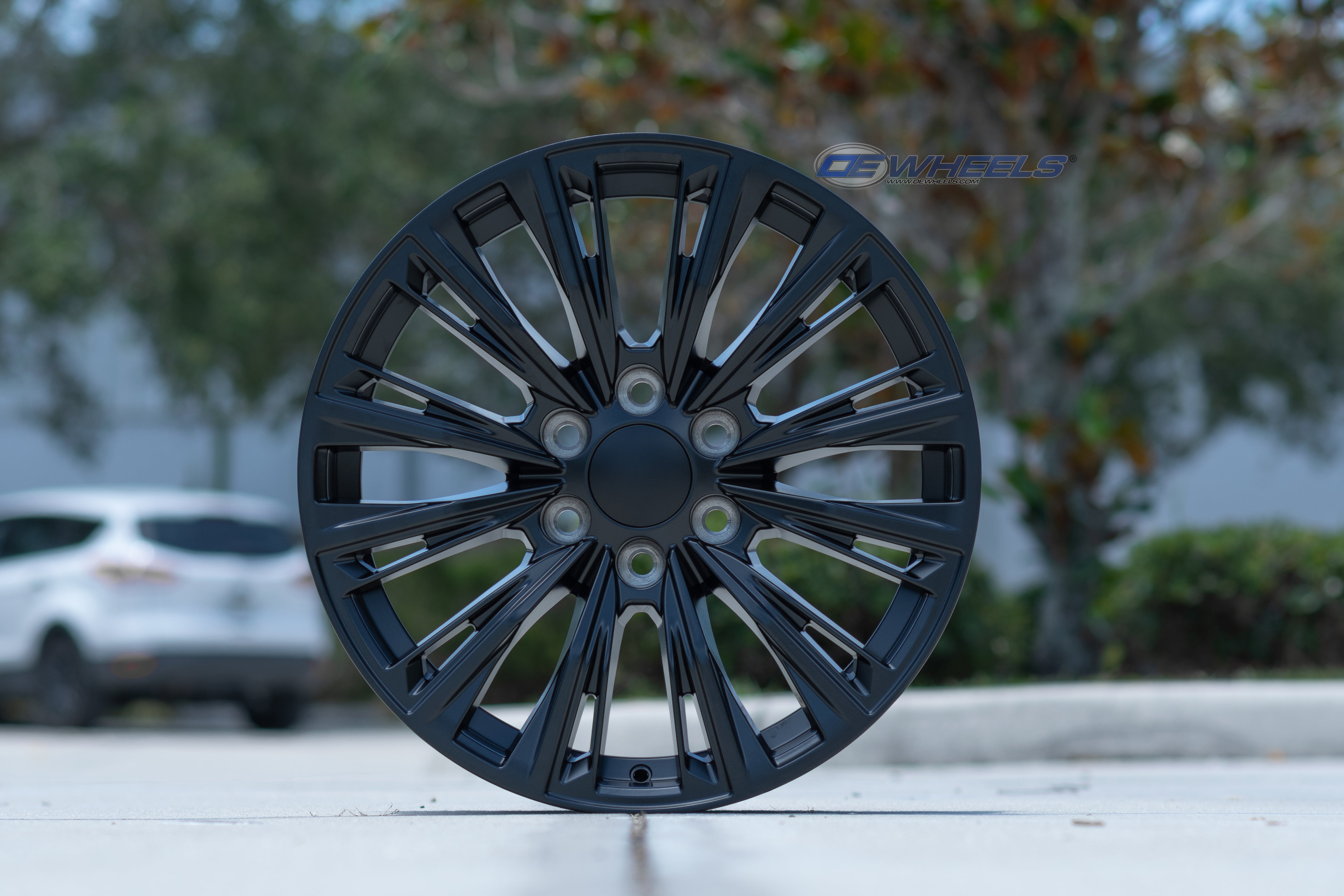 OE Wheels CA93-20090-6550-28B1 20" Replica fits Cadillac Escalade - Satin Black