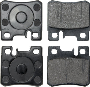 CENTRIC BRAKE PARTS 105.0495 Posi-Quiet Ceramic Brake Pads with Shims