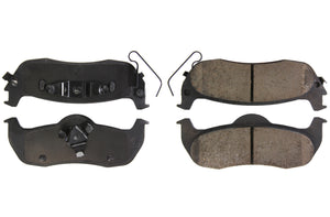 CENTRIC BRAKE PARTS 105.1041 Posi-Quiet Ceramic Brake Pads with Shims and Har