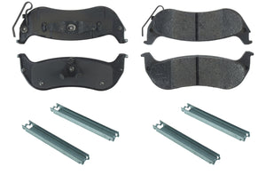 CENTRIC BRAKE PARTS 106.0998 Posi-Quiet Extended Wear Brake Pads with Shims a