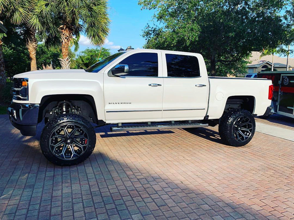 4PLAY 4P80R-20090-6D55-0BBT Gen2 20x9 6x135mm & 6x5.5" +0et in Brushed Black