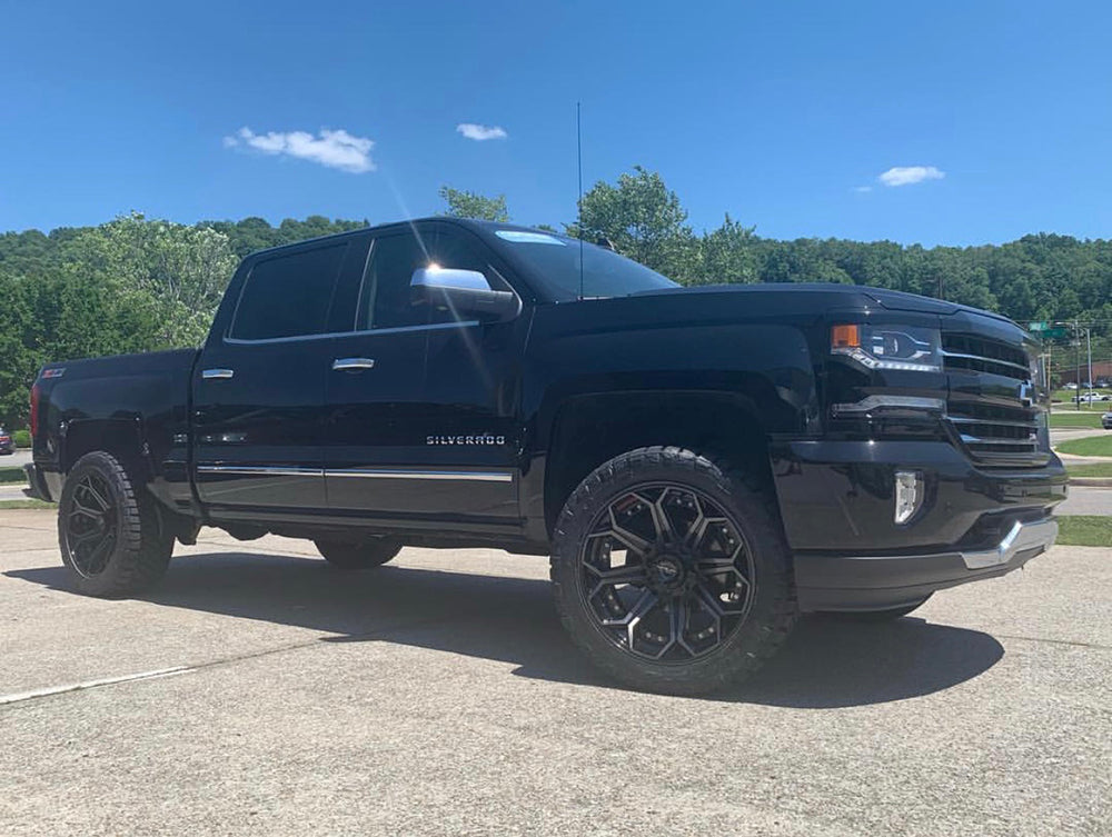 4PLAY 4P80R-20090-6D55-0BBT Gen2 20x9 6x135mm & 6x5.5" +0et in Brushed Black