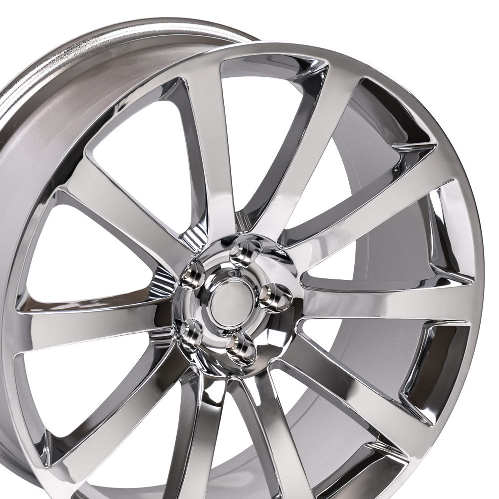 OE Wheels CL02-20090-5115-25C 20" Replica CL02 fits Chrysler 300 20x9 Chrome