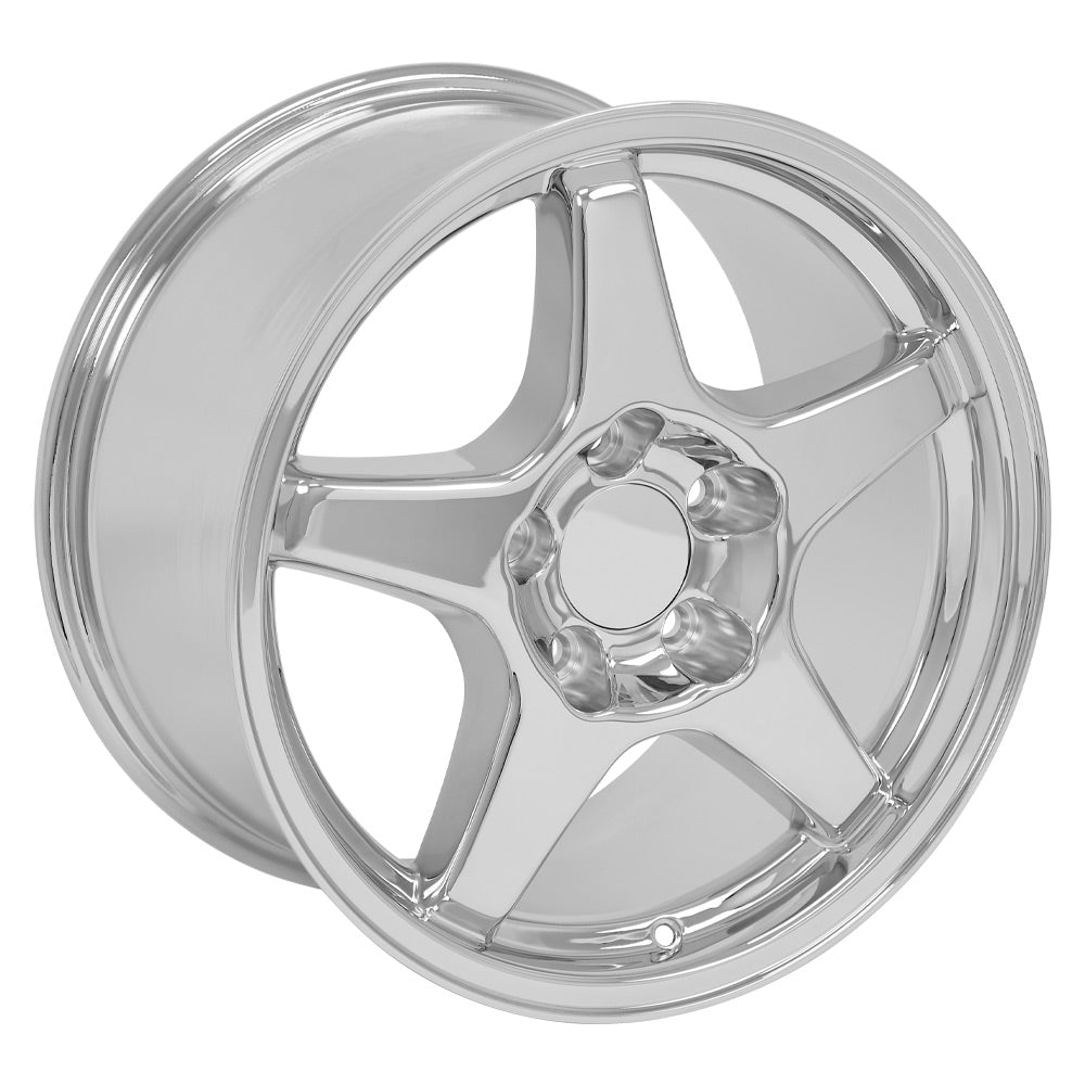OE Wheels CV01-17095-5475-56C 17" Replica fits Chevrolet Corvette ZR1 Chrome