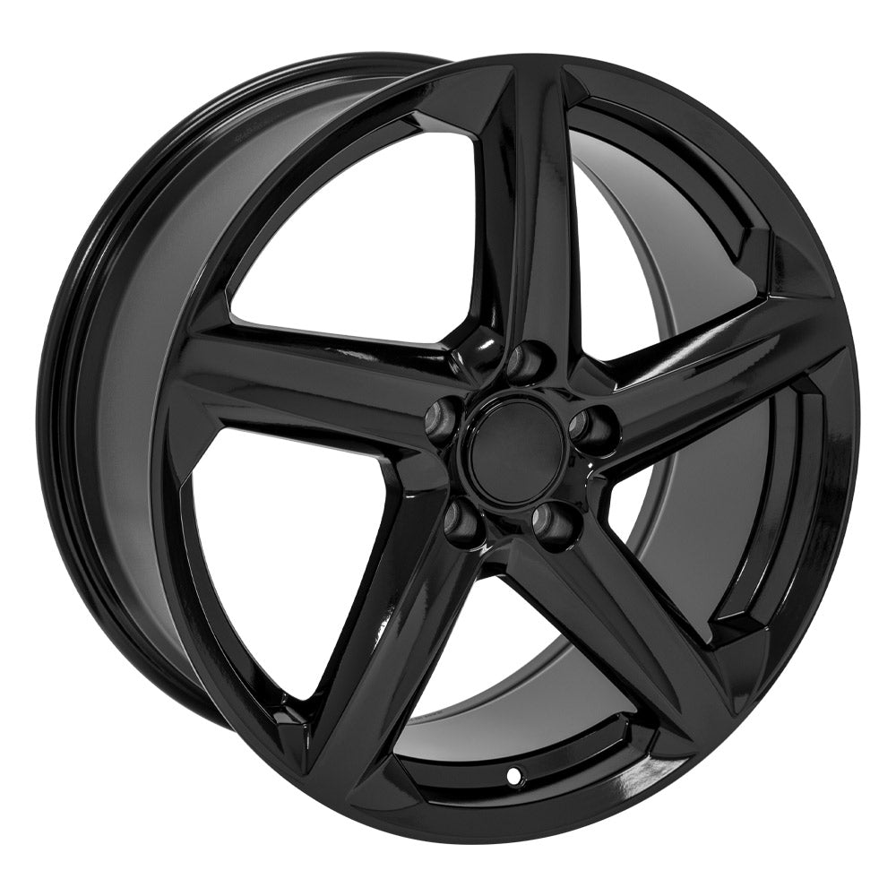 OE Wheels CV02D-19085-5120-52B 19" Replica fits Chevrolet C8 Corvette Gloss Blk