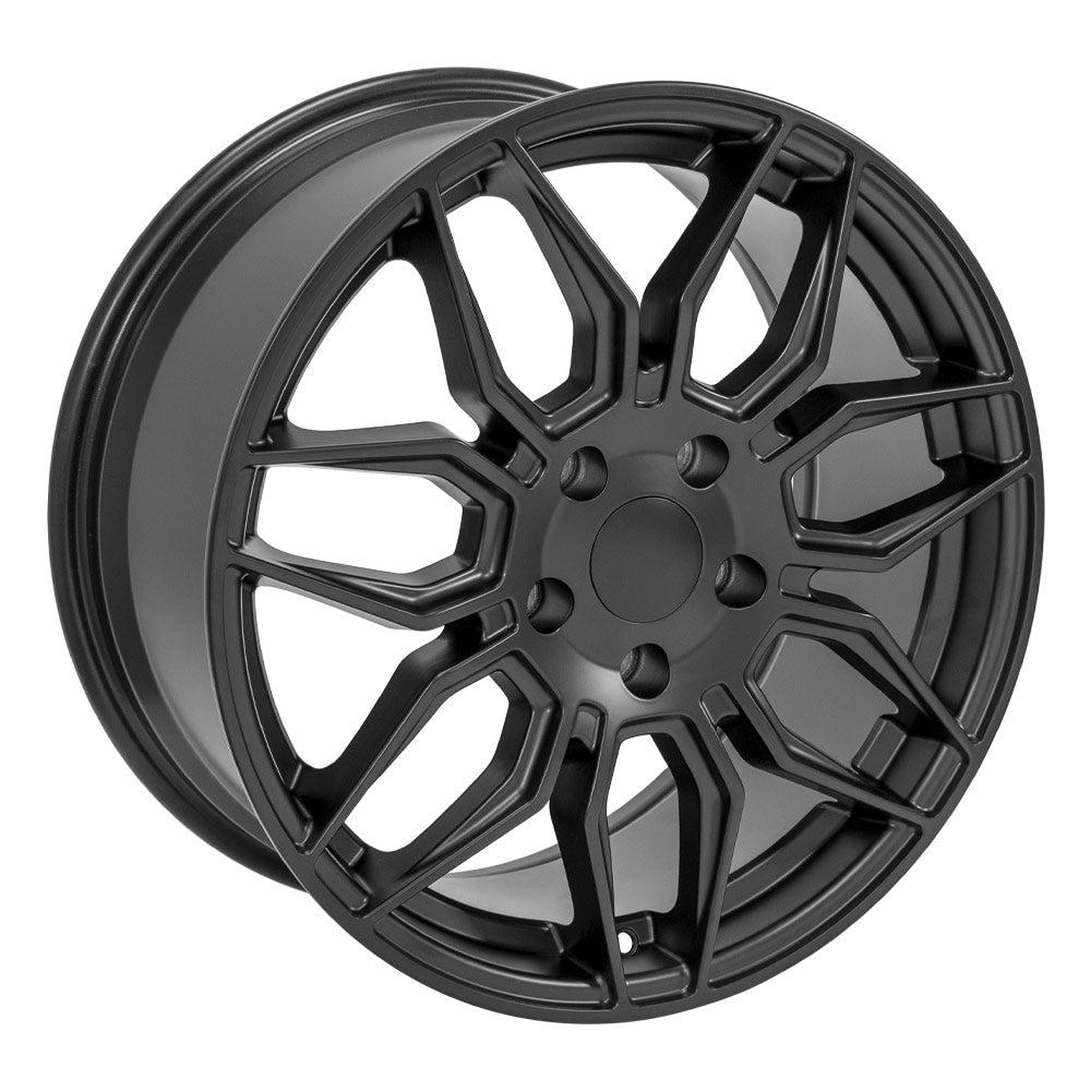 OE Wheels CV03C-18085-5475-52B1 18" Replica fits Chevrolet C7 Corvette Satin Blk