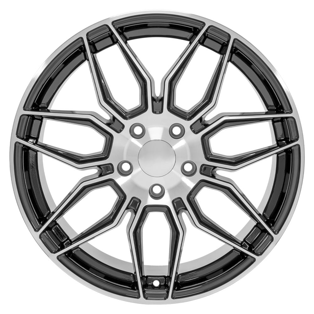 OE Wheels CV03C-19100-5475-73MG 19" Replica fits Chevrolet C7 Corvette Gunmetal