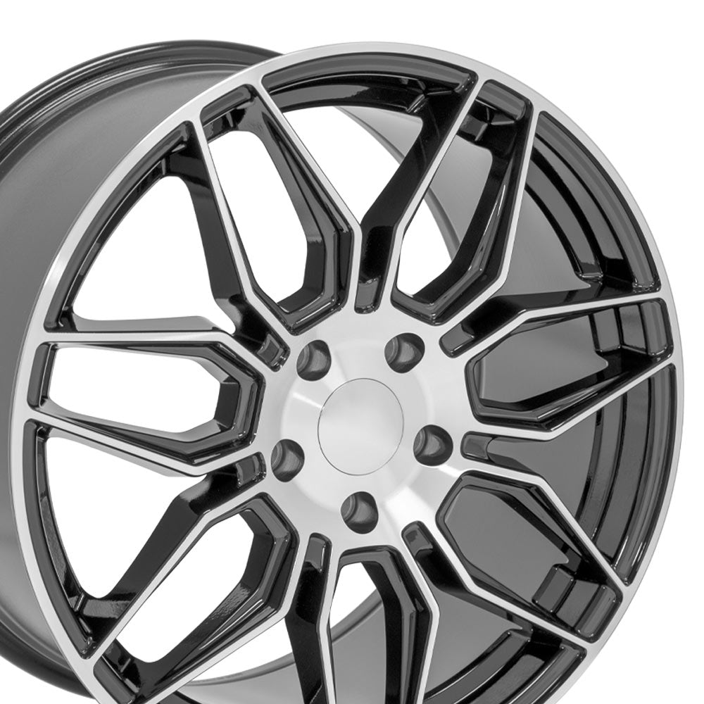 OE Wheels CV03C-19100-5475-73MG 19" Replica fits Chevrolet C7 Corvette Gunmetal
