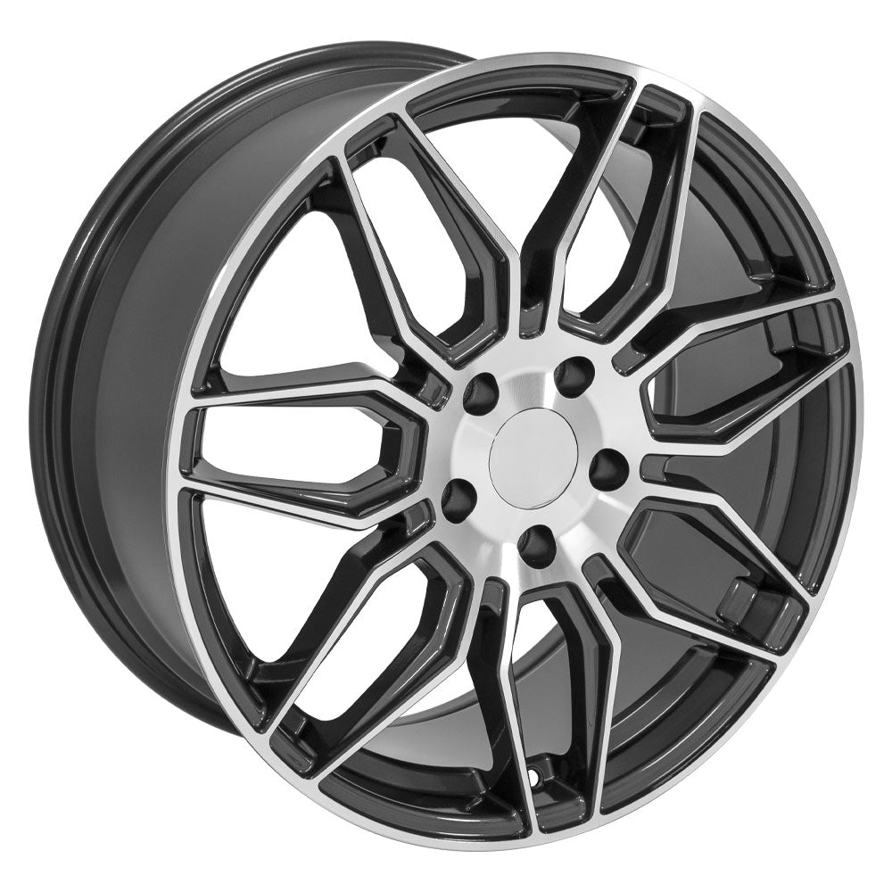 OE Wheels CV03D-19085-5120-51MG 19" Replica fits Chevrolet C8 Corvette Gunmetal