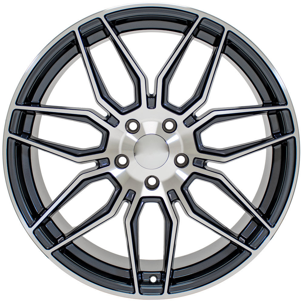 OE Wheels CV03D-20110-5120-64MG 20" Replica fits Chevrolet C8 Corvette Gunmetal